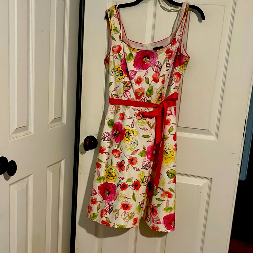 Pink Floral Dress